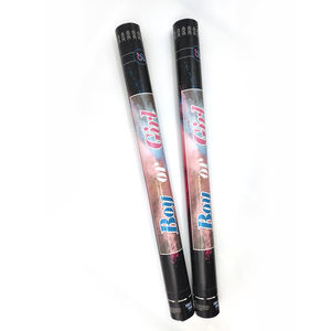 قنابل دخان للكشف عن جنس المولود باللونين الأزرق أو الوردي، مقاس 12/18/20 بوصة، قابلة للتحلل بنسبة 100%، قنابل بودرة هولي - Product Image 4