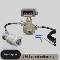 Kit de Equipo de Transferencia de Gas Licuado de Petróleo, Kit de Recarga de Gas LPG, Conjunto de Llenado de LPG