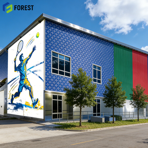 Estructura de Acero Sólida y Personalizable para Estadios, Centros de Fitness Comunitarios, Alta Resistencia, Bajo Costo, Resistente a la Intemperie, de Gran Vano - Product Image 1