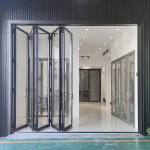 EEHE Foshan Door produce porte a soffietto esterne in alluminio a fisarmonica porte a soffietto di fascia alta