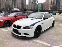 Nouveau kit carrosserie en fibre de carbone CSYP de haute qualité, diffuseur avant et jupes latérales à visser pour E90 E92 E93 M3