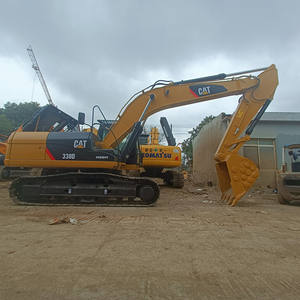 Máquina excavadora Caterpillar 330D de 30 toneladas, maquinaria de movimiento de tierras usada Cat 330D con bajas horas de trabajo en oferta - Product Image 2