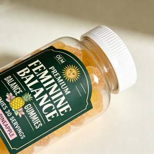 Gummies d'équilibre féminin pour femmes adultes OEM/ODM : Myo-Inositol, Vitamine D3, Mélange Herbal pour la Fertilité, la Santé Intestinale et le Soutien Digestif - Product Image 6