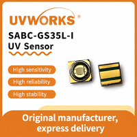 UVWORKS SABC-GS35L-I Photodiode UV GaN SMD3535 210-370nm 1mm² pour la qualité de l'eau et les tests de gaz