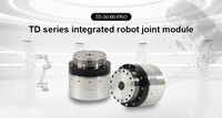 Ethercat aktuator robot dengan DC Motor harmonis Drive FOC kontrol Closed-loop tertutup dengan rem elektromagnetik untuk robot