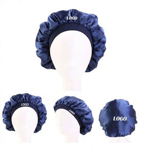 GTOP Vente en gros de bonnets en satin doux à double couche avec logo personnalisé pour un usage quotidien en extérieur, décontracté, unisexe, ajustables, toutes saisons - Product Image 2