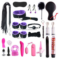 Sacknove Luxus-Set, 22-teilig, Erwachsene Produkte, Exotische Accessoires, Bett BDSM Handschellen, Anales Vibrator Sexspielzeug, Bondage-Kit für Paare