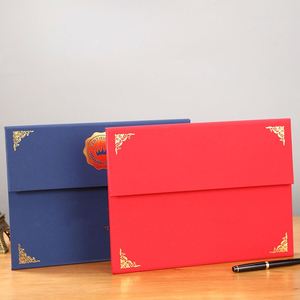 Hot Sales Graduation Diploma Leather <b>Holder</b> <b>File</b> Certificate Cover Folder <b>Holder</b> - Product Image 2