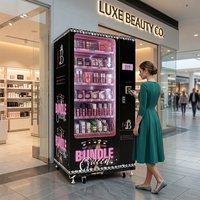 Distributeur automatique de cils Zhongda Beauty avec écrans tactiles de 7 et 10 pouces, paiement par carte de crédit, SDK activé, déployé dans les centres commerciaux