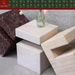 Mesa Auxiliar <span class=keywords><strong>de</strong></span> Mármol GOLDKING, Color Marrón Oscuro con Vetas, para Sala <span class=keywords><strong>de</strong></span> Estar, Muebles <span class=keywords><strong>de</strong></span> Lujo Personalizados con OEM/ODM - Product Image 6