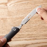 Couteau pliant tactique multi-outils en acier inoxydable, lame en acier inoxydable, EDC, camping en plein air, poche, sécurité, utilitaire, changement rapide, manche en nylon OEM