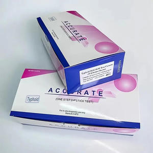 Kit de Detección Rápida de Tifoidea IgG IgM Transfronterizo, Certificado CE, Herramienta de Diagnóstico Manual para Uso Doméstico - Product Image 3