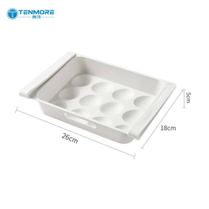 Organisateur de tiroir de réfrigérateur multifonctionnel, boîte de rangement coulissante pour étagère de réfrigérateur, conteneur de réfrigérateur pour l'organisation de la cuisine - Product Image 2