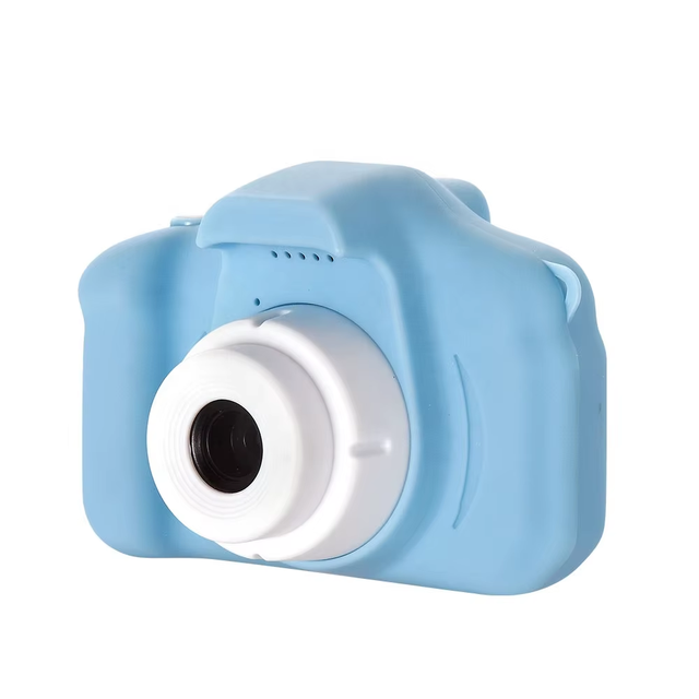 Digital Video Photo Camera 2 Inch Rechargeable Kids Cartoon Mini Digital Camera Toys Kids Camera for Children Birthday Gift