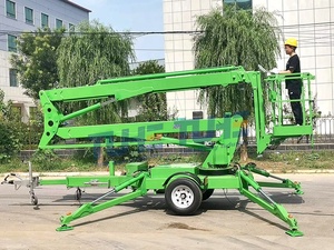Draagbare <span class=keywords><strong>Lifter</strong></span> Telescoping 8M-22M Aanhangwagen Sleepbare Manlift Sleepbaar Achter Kleine Boom Man Lift - Product Image 4
