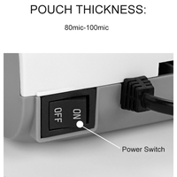 Plastifieuse de bureau A4 de qualité supérieure à grande vitesse de laminage 300 mm, plastifieuse thermique à chaud et à froid pour formats de papier A4, A5, A6