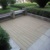 Planches de terrasse en composite IPE brossé Everjade, antidérapantes, à grain de bois moderne, pour jardin extérieur, imperméables, en plastique solide