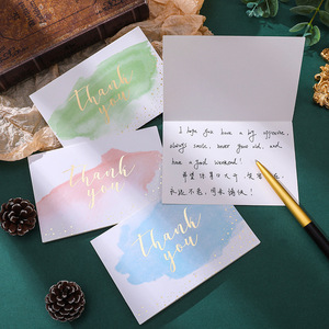 Carte de vœux personnalisée pour mariage, anniversaire, invitation, remerciement, impression de logo, estampage à chaud, carte de vœux pour petite entreprise - Product Image 3
