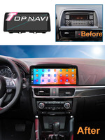 GPS sans fil caméra arrière vue voiture android vidéo Pour Mazda CX-5 2013 2014 2015 2016 3 + 32 GB écran tactile lecteur multimédia