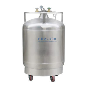 Réservoir LN2 résistant à la corrosion YDZ-200 cryogénique 200L réservoir d'azote cryogénique auto-pressurisant pour le stockage des embryons - Product Image 1