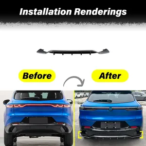 Pour Alfa Romeo Tonale 2023 2024 2025 – Spoiler de pare-chocs arrière, diffuseur arrière et accessoires décoratifs pour automobile - Product Image 2