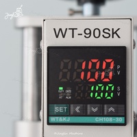 Machine à estamper à chaud multifonctionnelle à changement rapide WT-90SK, outil de gaufrage à chaud avec fixation à chaud