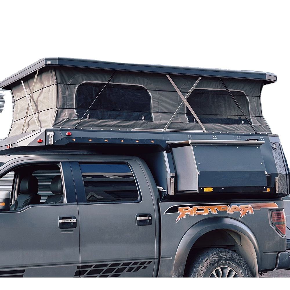 Crow's Nest Truck Camper Shell Rack Fiberglass Camper Shell