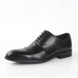 Chaussures Oxford en cuir de vache authentique à bout pointu avec semelle amortissante et doublure respirante pour hommes, chaussures de ville et habillées - Product Image 2