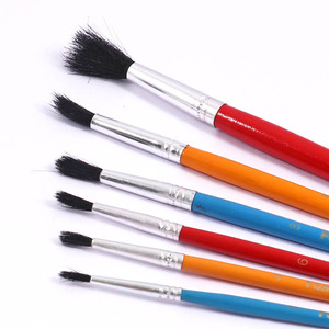 Kit de Pinceles Profesionales para Pintura Artística al Óleo y Pintura Facial con Mango de Madera Maciza, Virola de Níquel Antioxidante y Lana <span class=keywords><strong>Anti</strong></span>-caída - Product Image 3