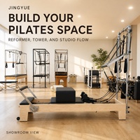 Lit Cadillac Commercial 3-en-1 en Bois d'Érable pour Studio de Yoga et Entraînement, Qualité Supérieure, Modèle 2025 – Vente Flash
