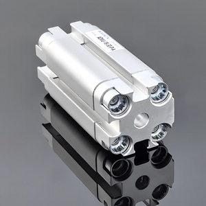 Baocn Thin Cylinder Advu 16 30 P A Connexion filetée à double action avec corps en aluminium - Product Image 3