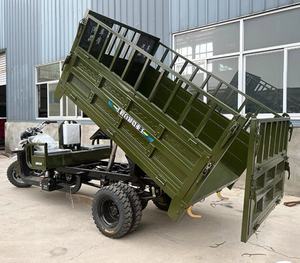 Üç tekerlekli bisiklet Motor kargo araba motorlu üç tekerlekli bisiklet motosiklet benzinli Strength fuel kargo Motor üç tekerlekli bisiklet gücü ile teslimat Van - Product Image 5