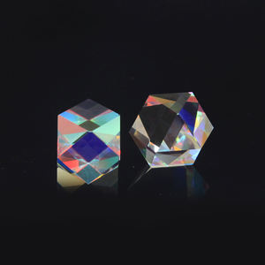 Prisma cubo de vidro colorido polyhedron, composto de cor - Product Image 5