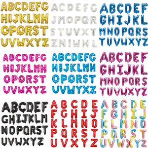 Kit de Guirnalda de Globos para Fiesta de Cumpleaños, Fondo de Cumpleaños, Globos de Letras y Números, Decoraciones para Fiesta de Cumpleaños - Product Image 1