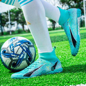 थोक विक्रेताओं कस्टम नए डिजाइनर उच्च टखने अमेरिकी फुटबॉल जूते प्रशिक्षण फुटबॉल टर्फ फुटबॉल जूते - Product Image 6