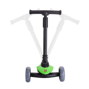 Triciclo con manillar ajustable personalizado para niños, 3 ruedas, patinete plegable de PU para niños y niñas - Product Image 3
