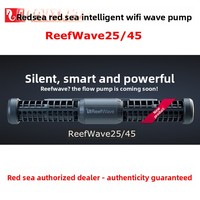 Pompe à vagues Red Sea ReefWave 25, arbre en céramique ABS, circulation pour aquarium, fonctionnement ultra silencieux, 7 500 LPH, multi-modes