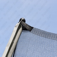 Trampolín Rectangular Grande de 12 Pies Sundow de Alta Calidad con Red de Seguridad, Personalizado para Exteriores