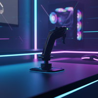 Simulateur de vol Moza MA3X, joystick de simulation de vol sans fil en acier inoxydable, respectueux de l'environnement, contrôleur de jeu complet pour DCS World