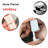 1pcs Kit de pistolet de perçage d'oreille de sécurité jetable Désinfecter la machine à percer les boucles d'oreilles de sécurité Outil de perçage pour le nez et le corps