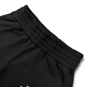 Pantalon de jogging pour homme noir, coupe ample, style urbain, orné de strass, épais et tendance 2026, vente en gros directe usine - Product Image 5