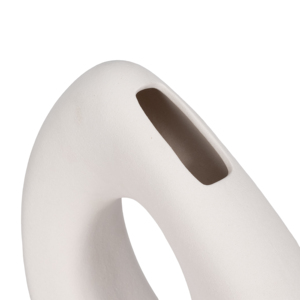 Vaso in ceramica con apertura laterale per soggiorno, vaso decorativo per fiori per casa, camera da letto, ufficio - Product Image 5