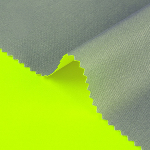 Chất lượng cao 75D Twill pongee 3-in-1 vải Fluoride-Free DWR + PTFE Laminate cho áo khoác bảo hộ lao động an toàn - Product Image 2