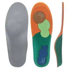 Arch Support Flat Foot Orthopedic Shock Absorption Comfort Pu Foam Material Air Cushion Breathe Othotic Insoles Suppliers