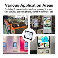Pemindai Kode Batang Tertanam 1D 2D Modul Tetap Kode QR Bus Pembaca Kode QR Mesin Penjual Otomatis Tertanam Di Dinding Pemindai Kode Batang