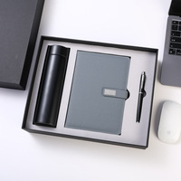 Regalo de negocios creativo multicolor, regalo corporativo, conjunto de regalo para empleados, bolígrafo para diario, taza de agua, conjunto de cuaderno 3 en 1, logotipo personalizable