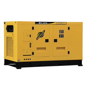 Générateur silencieux Hiearns 150KVA refroidi par eau, 4 cylindres, 120KW, 15KVA, 20KVA, 30 KVA, 60kva, 65 375, étanche, GF2-120KW/150KVA Soundp - Product Image 1