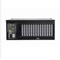 Châssis de serveur de poste de travail industriel Pontron 19 pouces 4U en rack avec écran LCD de 8,4 pouces en stock