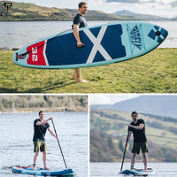JTRDA Planche de Stand Up Paddle Gonflable Tout Usage 11 pieds, Technologie Drop Stitch, Capacité 150 kg, Garantie 3 ans, SUP Portable Haute Qualité