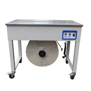 High <strong>Quality</strong> Senior Type <strong>Semi</strong> Auto <strong>Strapping</strong> Machine Pp <strong>Strap</strong> Bundle Baler - Product Image 2